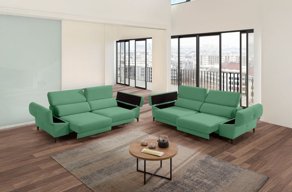 Sofá de tela Keiza de StyleKomfort - principal