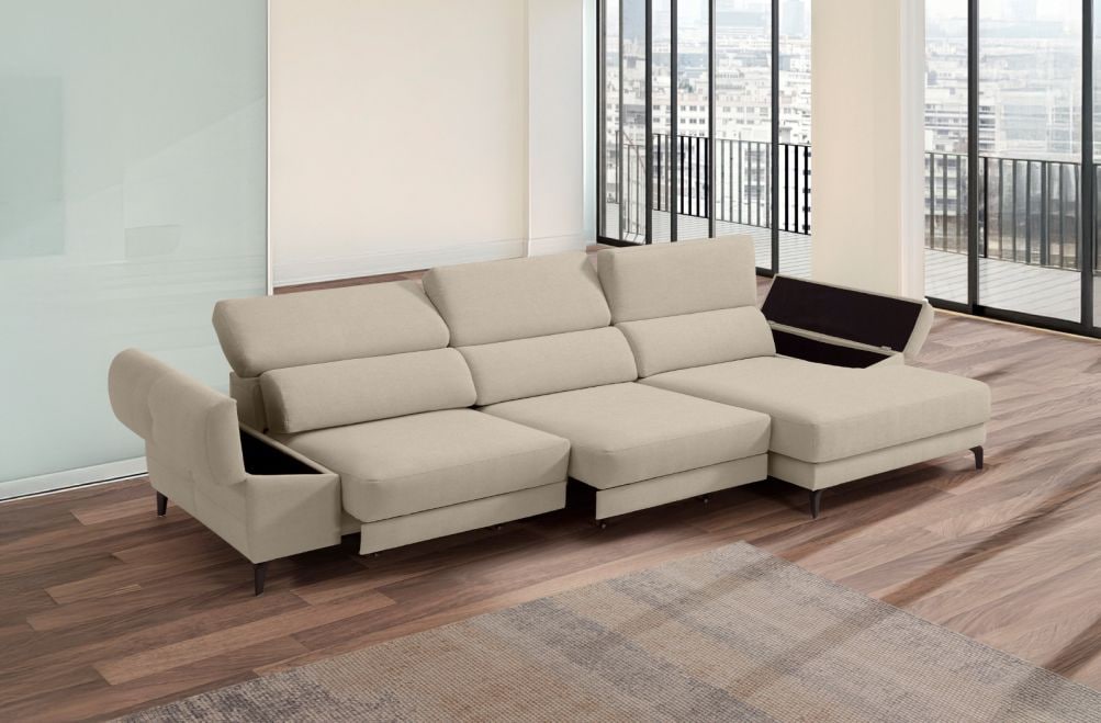 Sofá de tela Keiza de StyleKomfort - principal