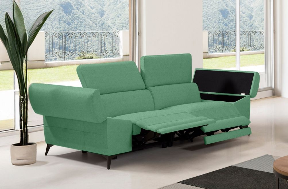 Sofá relax de tela Atika de StyleKomfort - principal