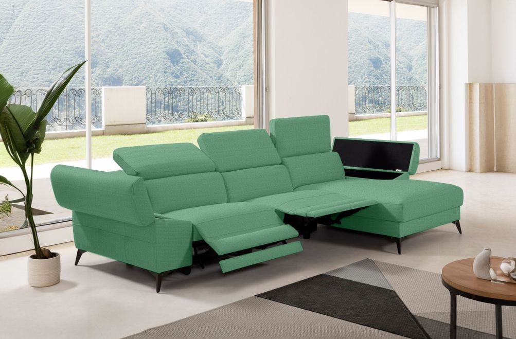 Sofá relax de tela Atika de StyleKomfort - principal