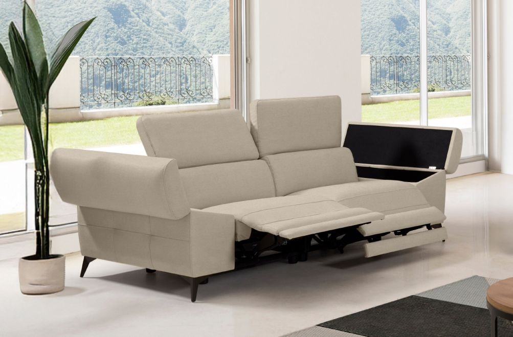 Sofá relax de tela Atika de StyleKomfort - principal