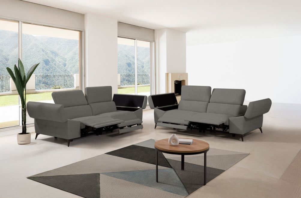 Sofá relax de tela Atika de StyleKomfort - principal