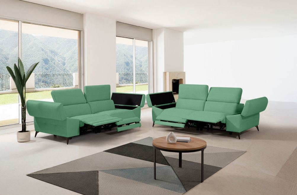 Sofá relax de tela Atika de StyleKomfort - principal