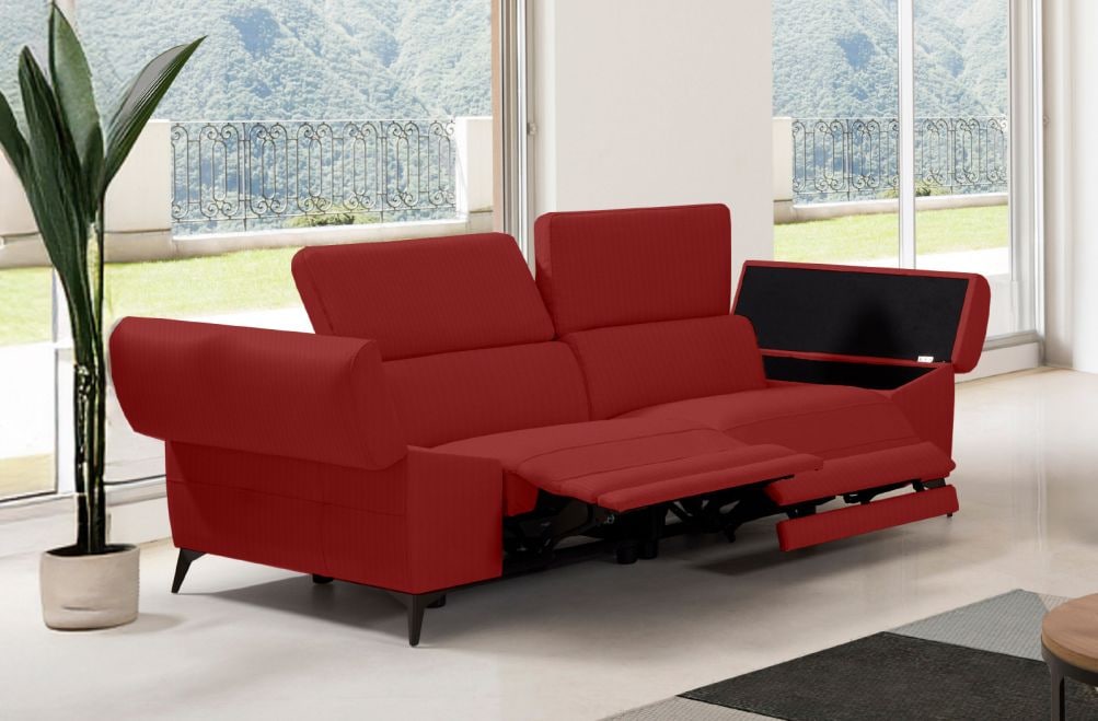 Sofá relax de tela Atika de StyleKomfort - principal