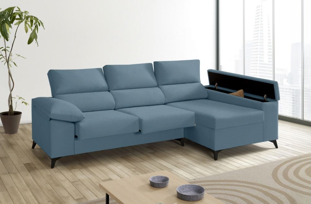 Sofá de tela Velka de HOME - principal