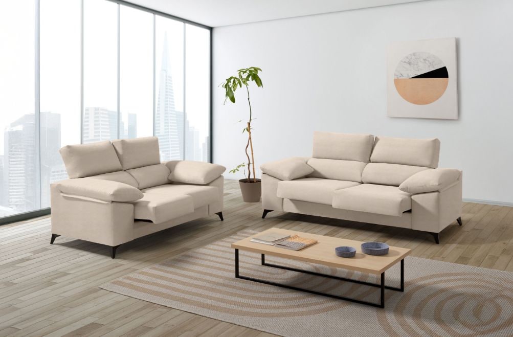 Sofá de tela Velka de HOME - principal