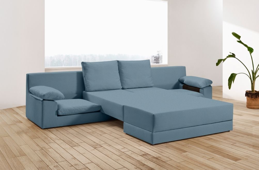 Sofá modular de tela Caleya de HOME - principal