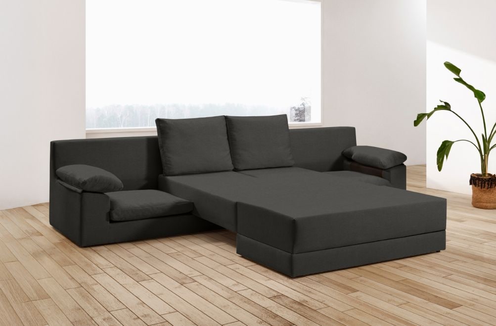 Sofá modular de tela Caleya de HOME - principal