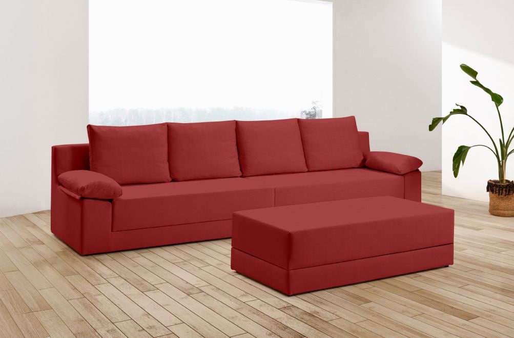 Sofá modular de tela Caleya de HOME - principal