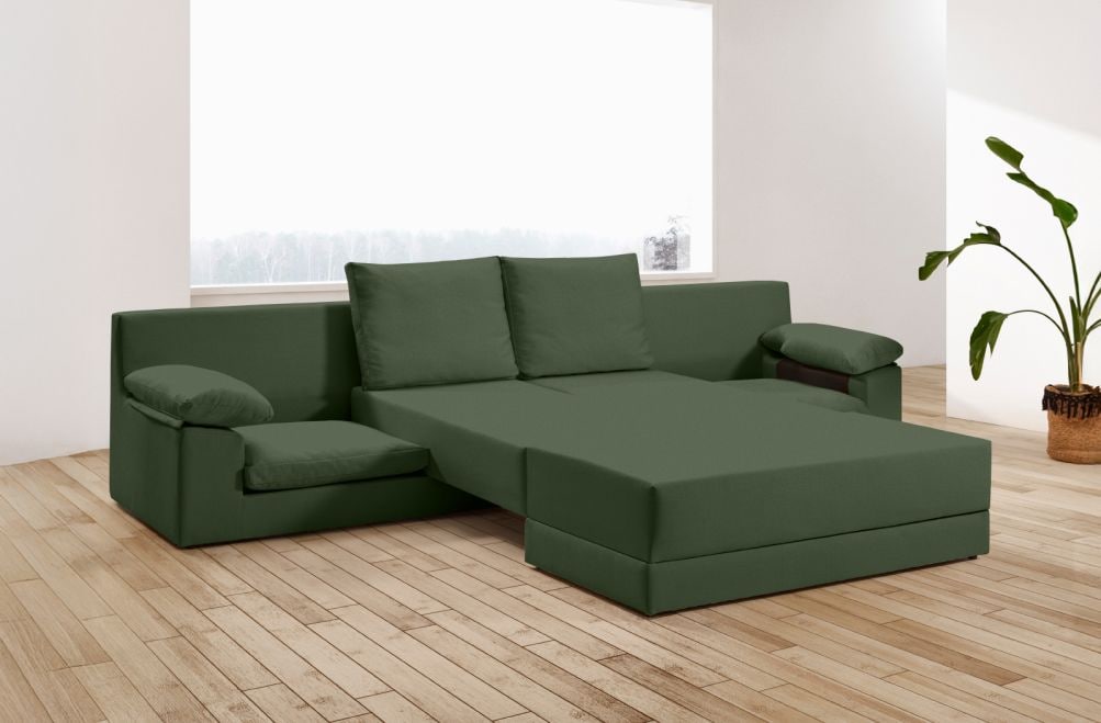 Sofá modular de tela Caleya de HOME - principal