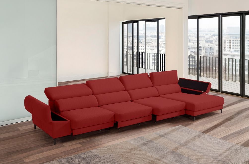 Sofá de tela Keiza Plus de StyleKomfort - principal