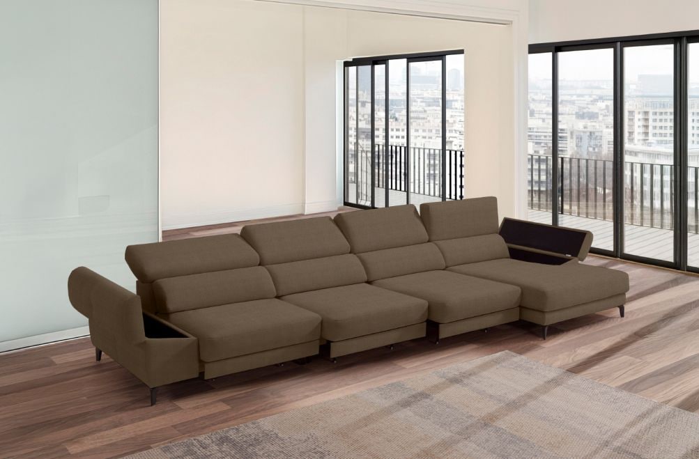 Sofá de tela Keiza Plus de StyleKomfort - principal