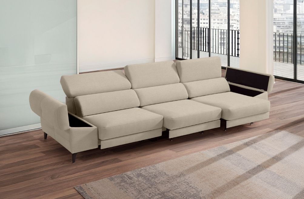 Sofá de tela Keiza Plus de StyleKomfort - principal