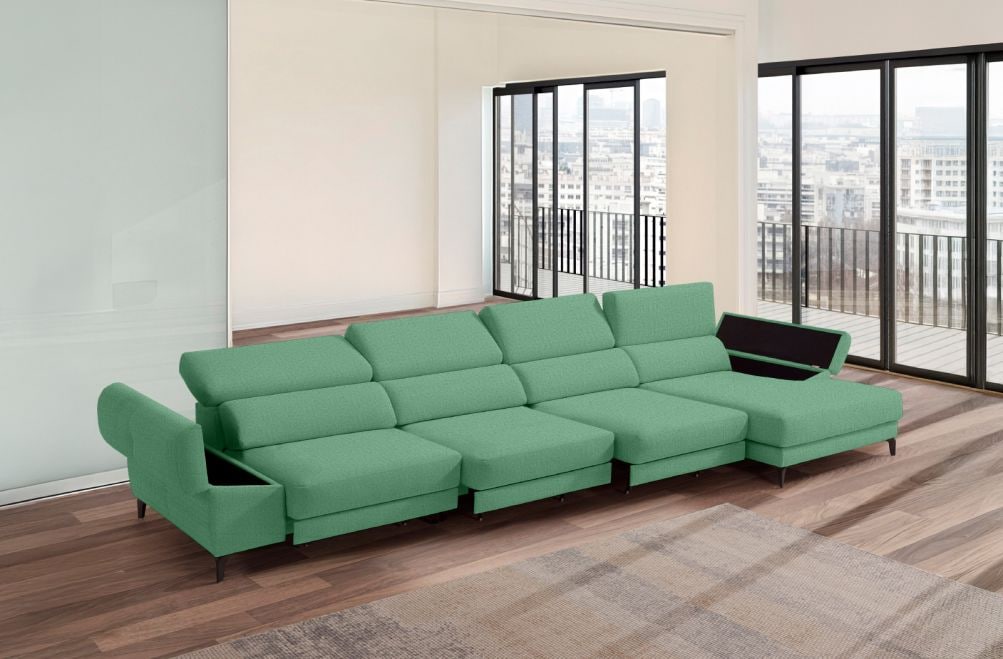 Sofá de tela Keiza Plus de StyleKomfort - principal