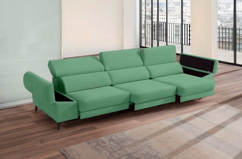 Sofá de tela Keiza Plus de StyleKomfort - principal