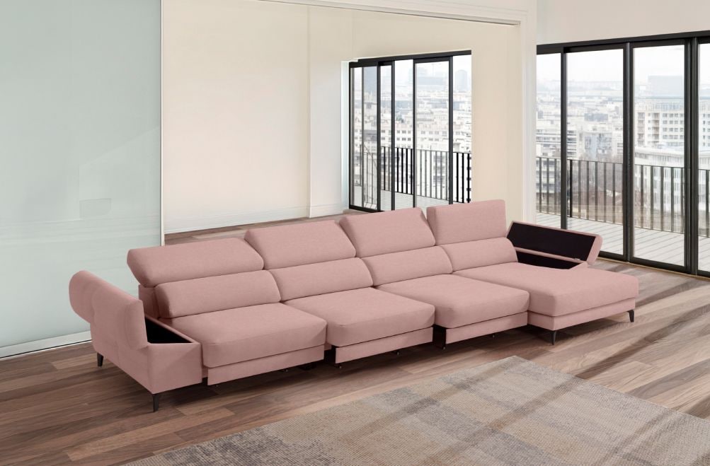 Sofá de tela Keiza Plus de StyleKomfort - principal