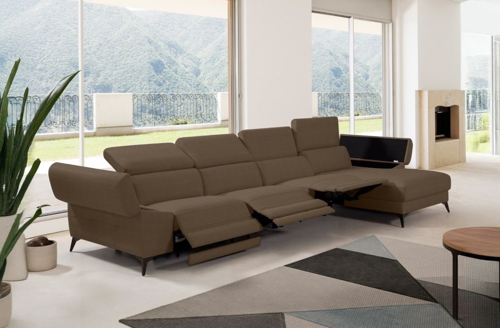 Sofá relax de tela Atika Plus de StyleKomfort - principal