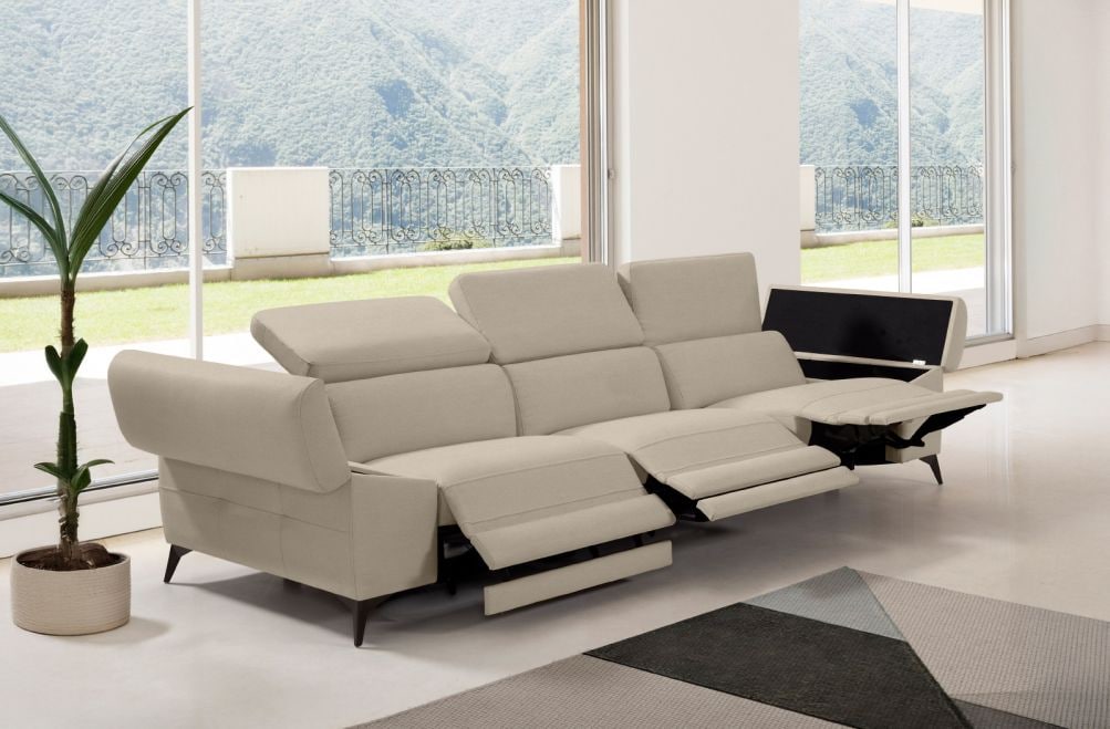 Sofá relax de tela Atika Plus de StyleKomfort - principal