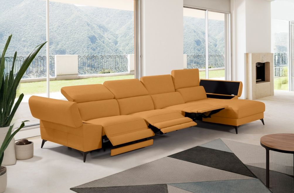 Sofá relax de tela Atika Plus de StyleKomfort - principal