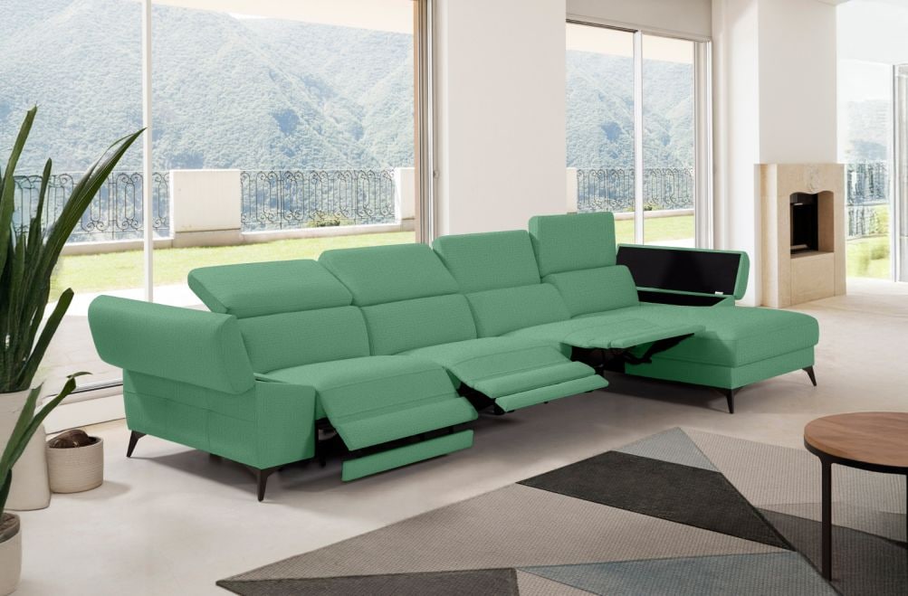 Sofá relax de tela Atika Plus de StyleKomfort - principal