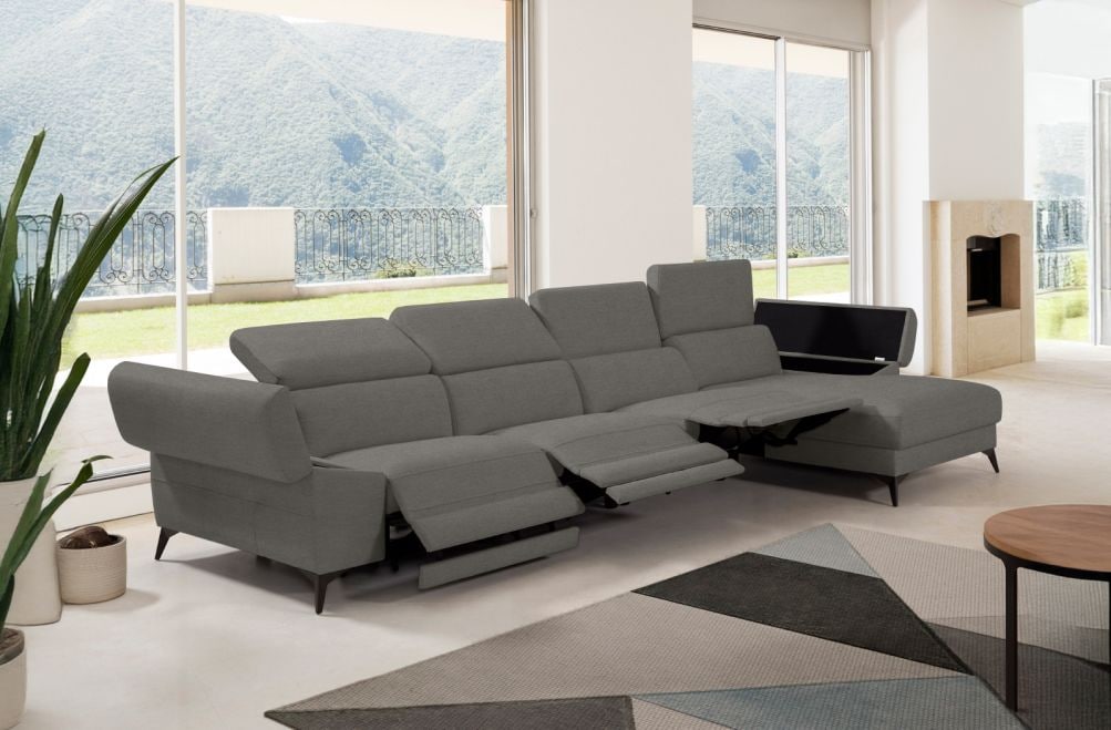 Sofá relax de tela Atika Plus de StyleKomfort - principal