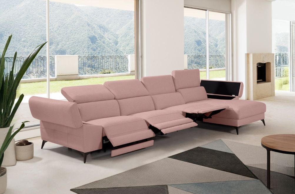 Sofá relax de tela Atika Plus de StyleKomfort - principal