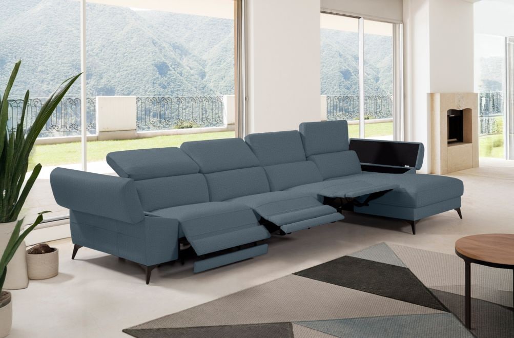 Sofá relax de tela Atika Plus de StyleKomfort - principal