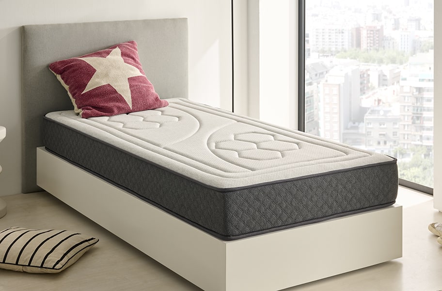 Colchón viscoelástico Viscosensitive Grafeno Junior de HOME - principal