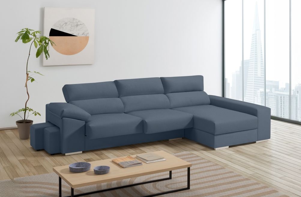 Sofá de tela Alvin de HOME - principal