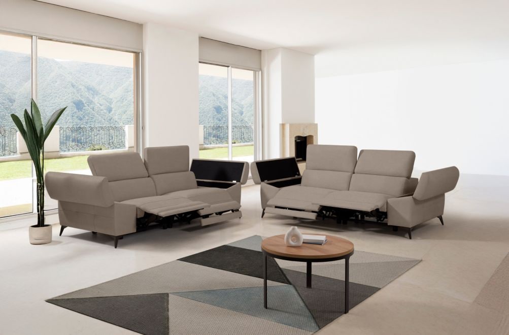 Sofá relax de piel Tekia de StyleKomfort - principal