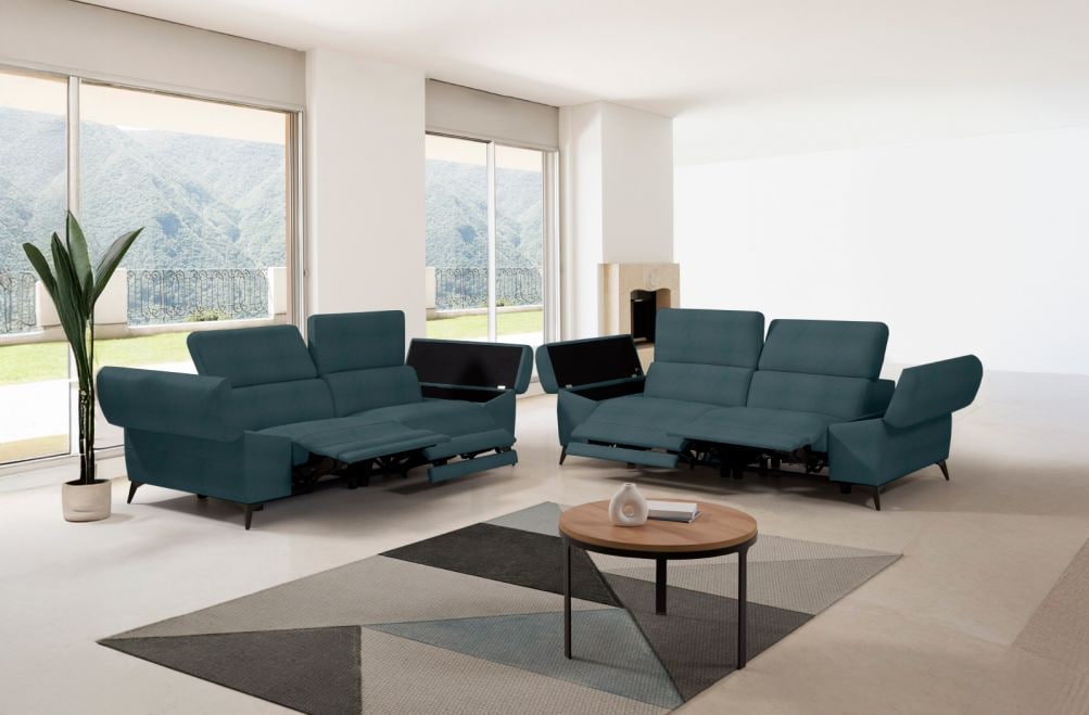 Sofá relax de piel Tekia de StyleKomfort - principal