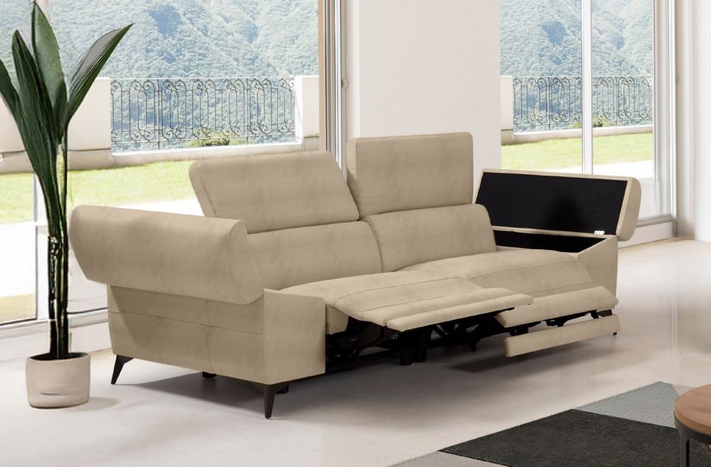 Sofá relax de piel Tekia de StyleKomfort - principal