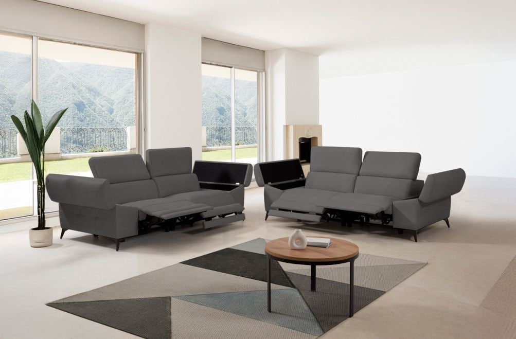 Sofá relax de piel Tekia de StyleKomfort - principal