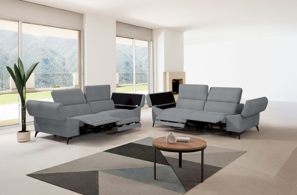 Sofá relax de piel Tekia de StyleKomfort - principal