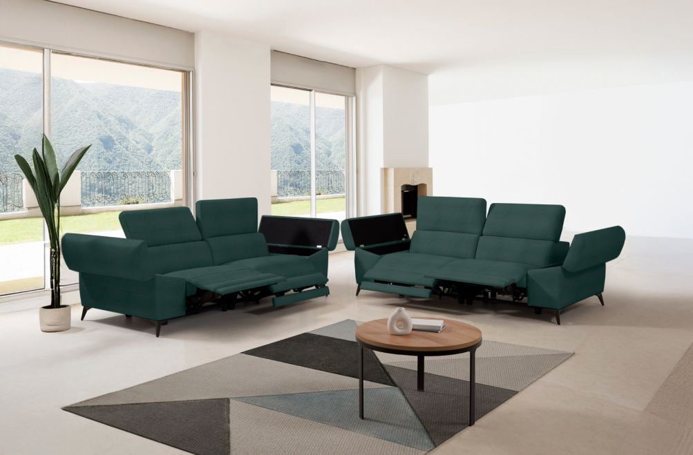 Sofá relax de piel Tekia de StyleKomfort - principal