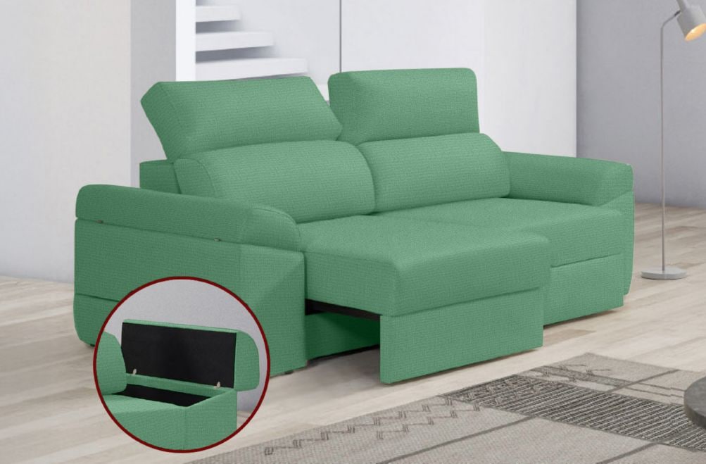 Sofá de tela Huren de HOME - principal