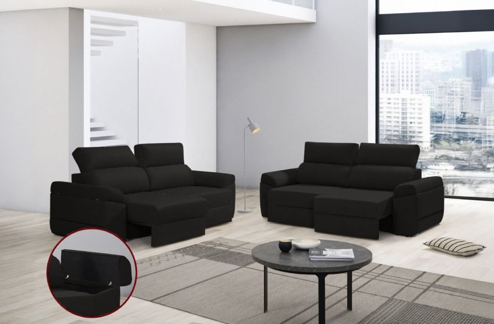 Sofá de tela Huren de HOME - principal