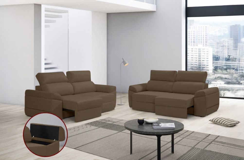 Sofá de tela Huren de HOME - principal