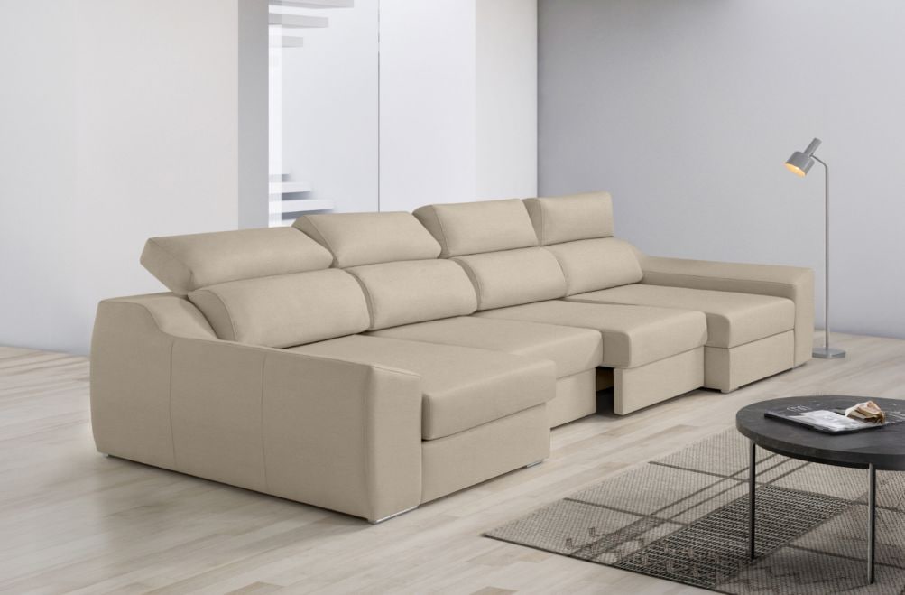 Sofá de tela Huren de HOME - principal