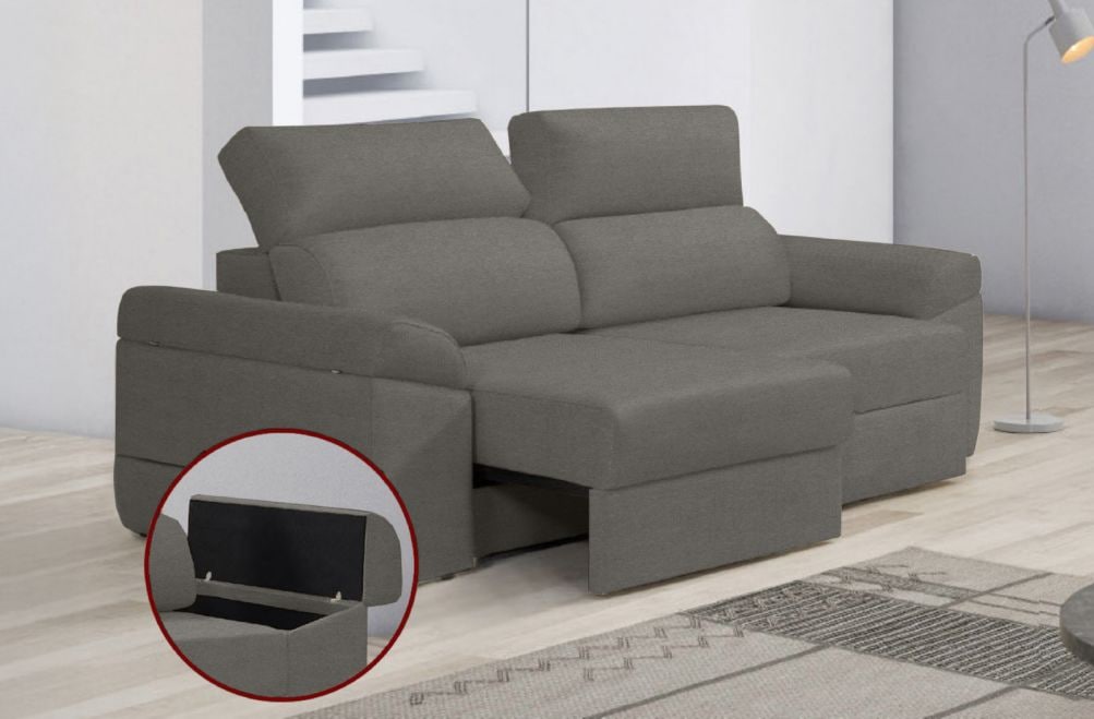 Sofá de tela Huren de HOME - principal