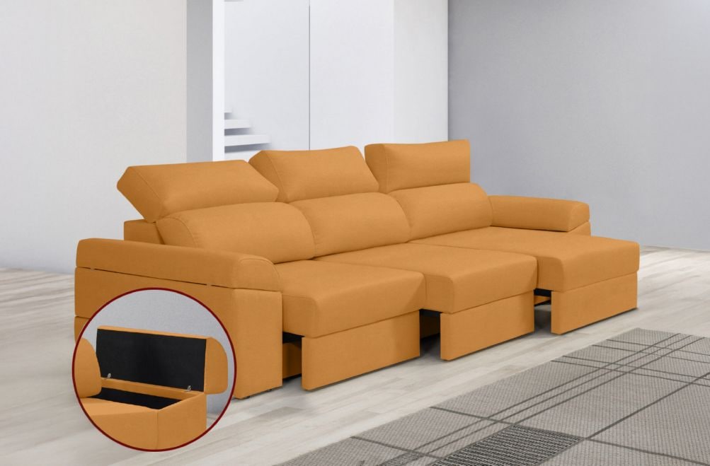 Sofá de tela Huren Plus de HOME - principal