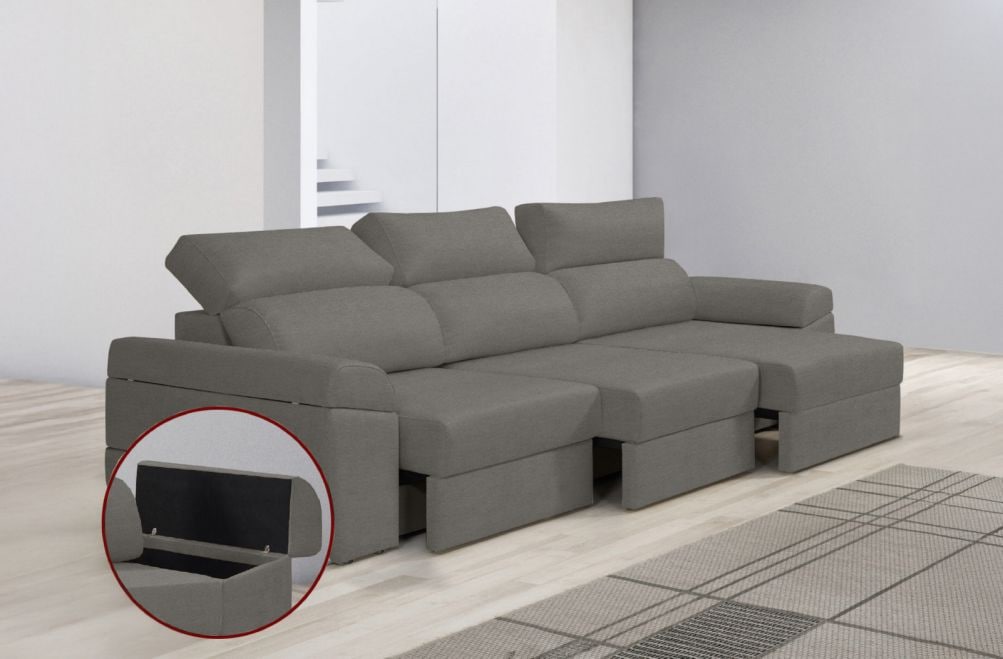 Sofá de tela Huren Plus de HOME - principal