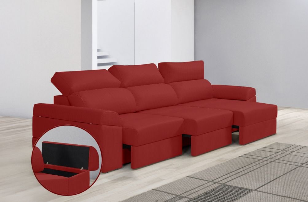 Sofá de tela Huren Plus de HOME - principal