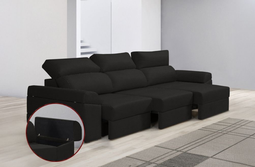 Sofá de tela Huren Plus de HOME - principal