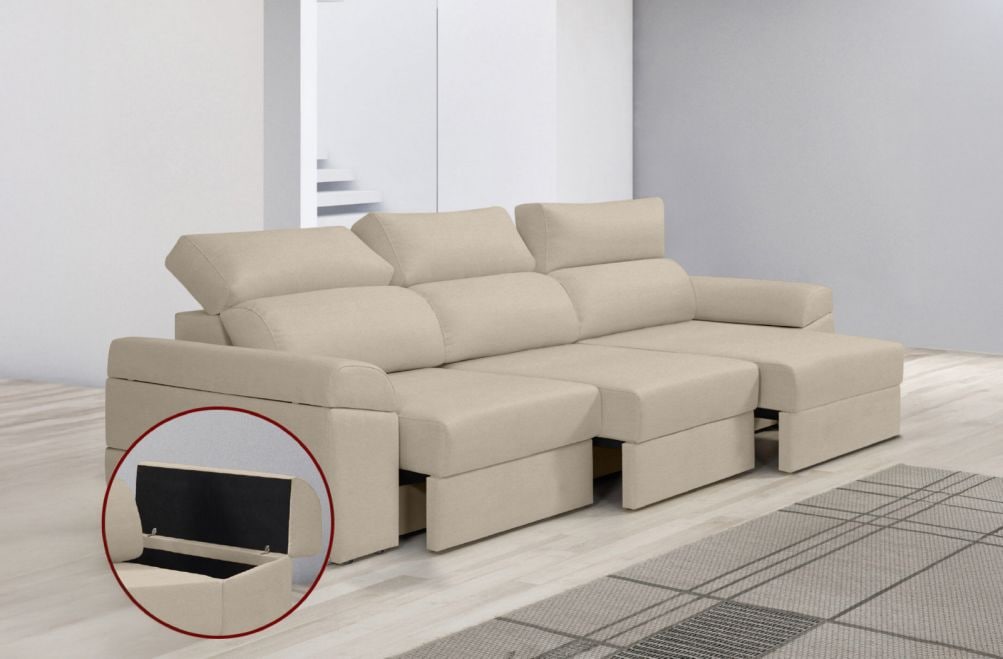 Sofá de tela Huren Plus de HOME - principal