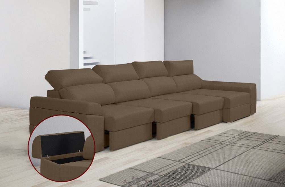 Sofá de tela Huren Plus de HOME - principal