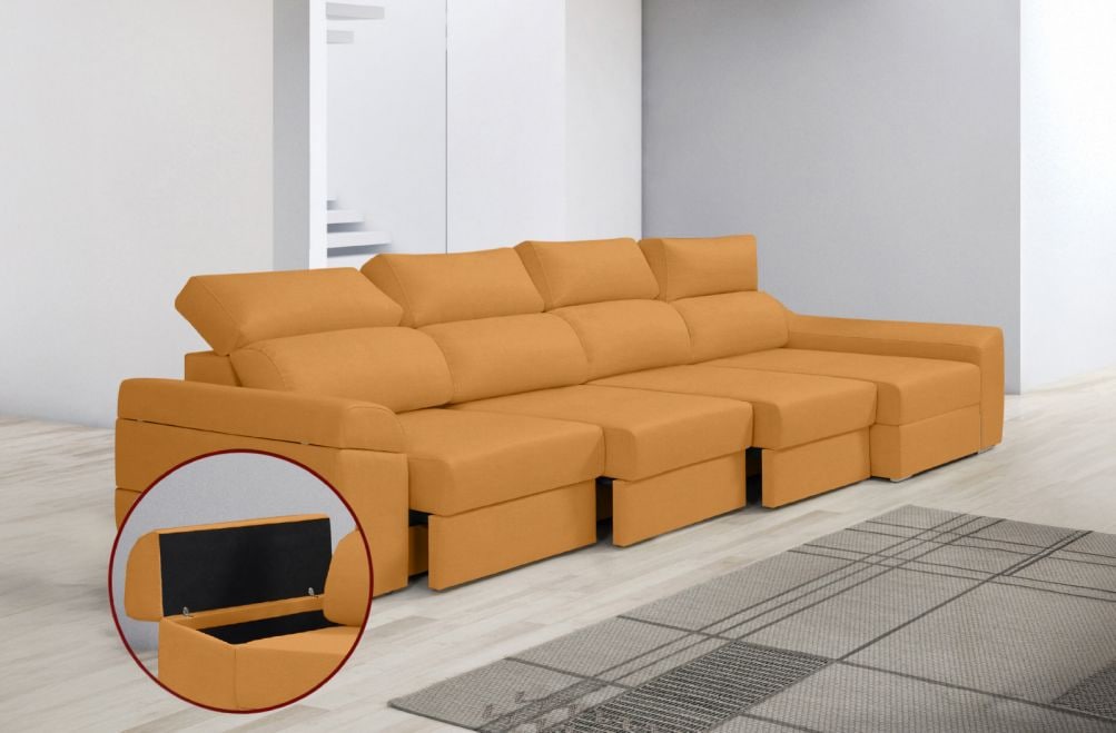 Sofá de tela Huren Plus de HOME - principal