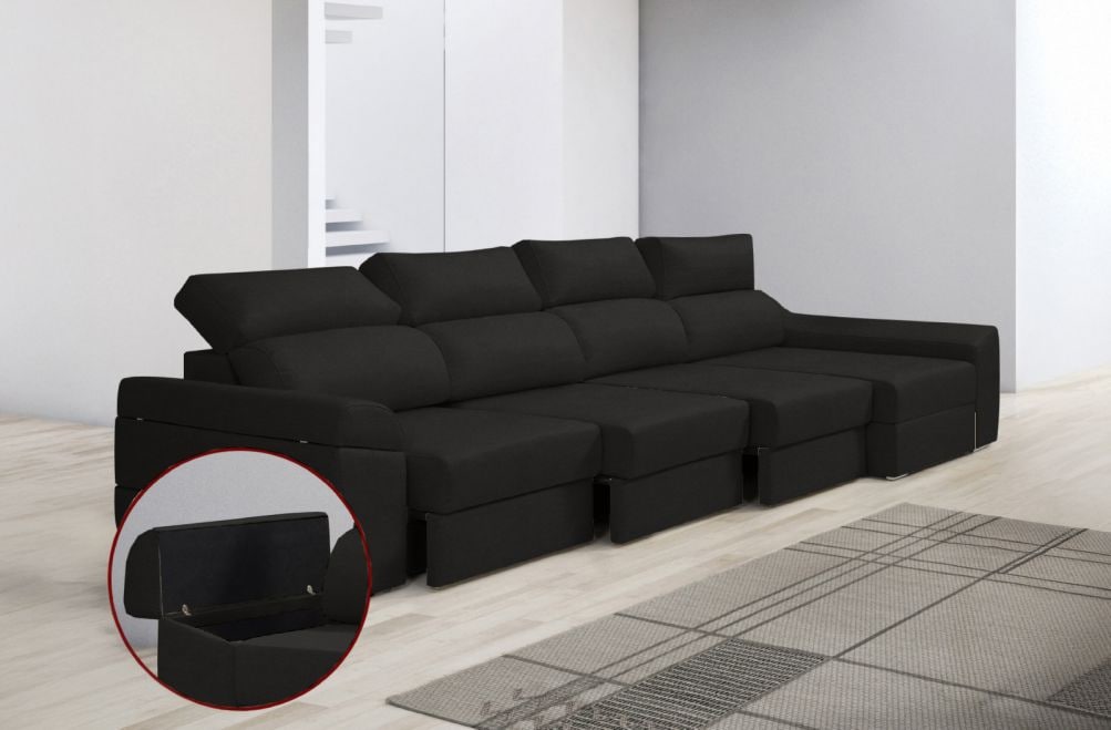 Sofá de tela Huren Plus de HOME - principal