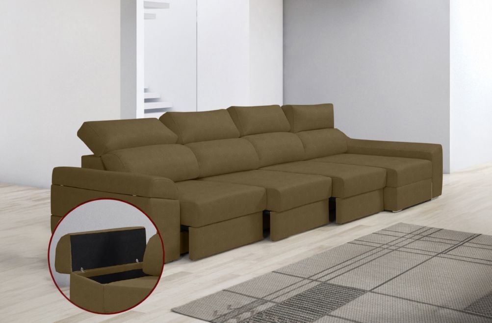 Sofá de tela Huren Plus de HOME - principal