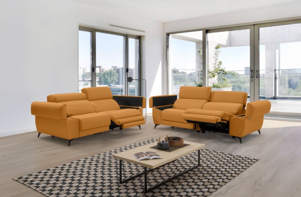 Sofá relax de tela Urbe de HOME - principal